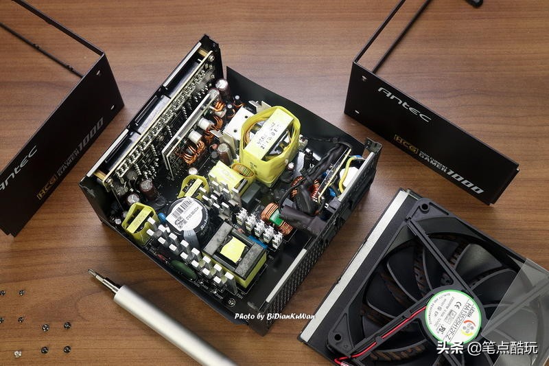 安钛克hcg850w全模组电源接线图解,安钛克机箱电源怎么拆