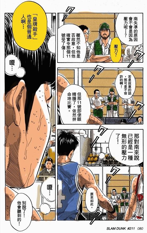 全国大赛南烈,湘北全国大赛流川枫受伤