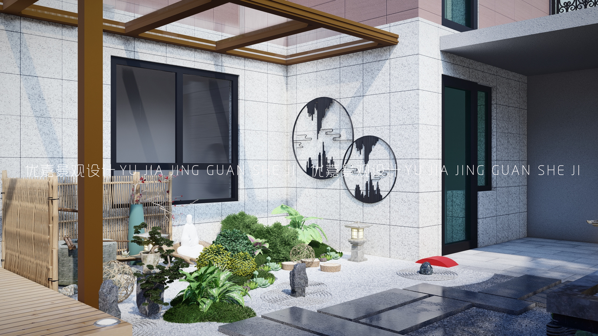 小面积下沉式庭院设计,最新下沉庭院设计