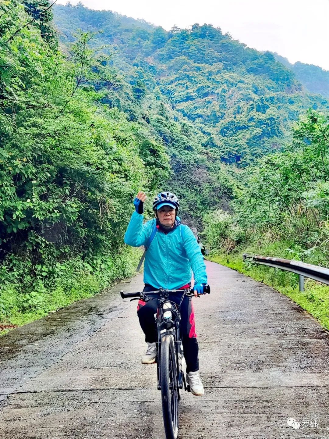 冒雨骑游资江小三峡·板竹山·望云寺观风景