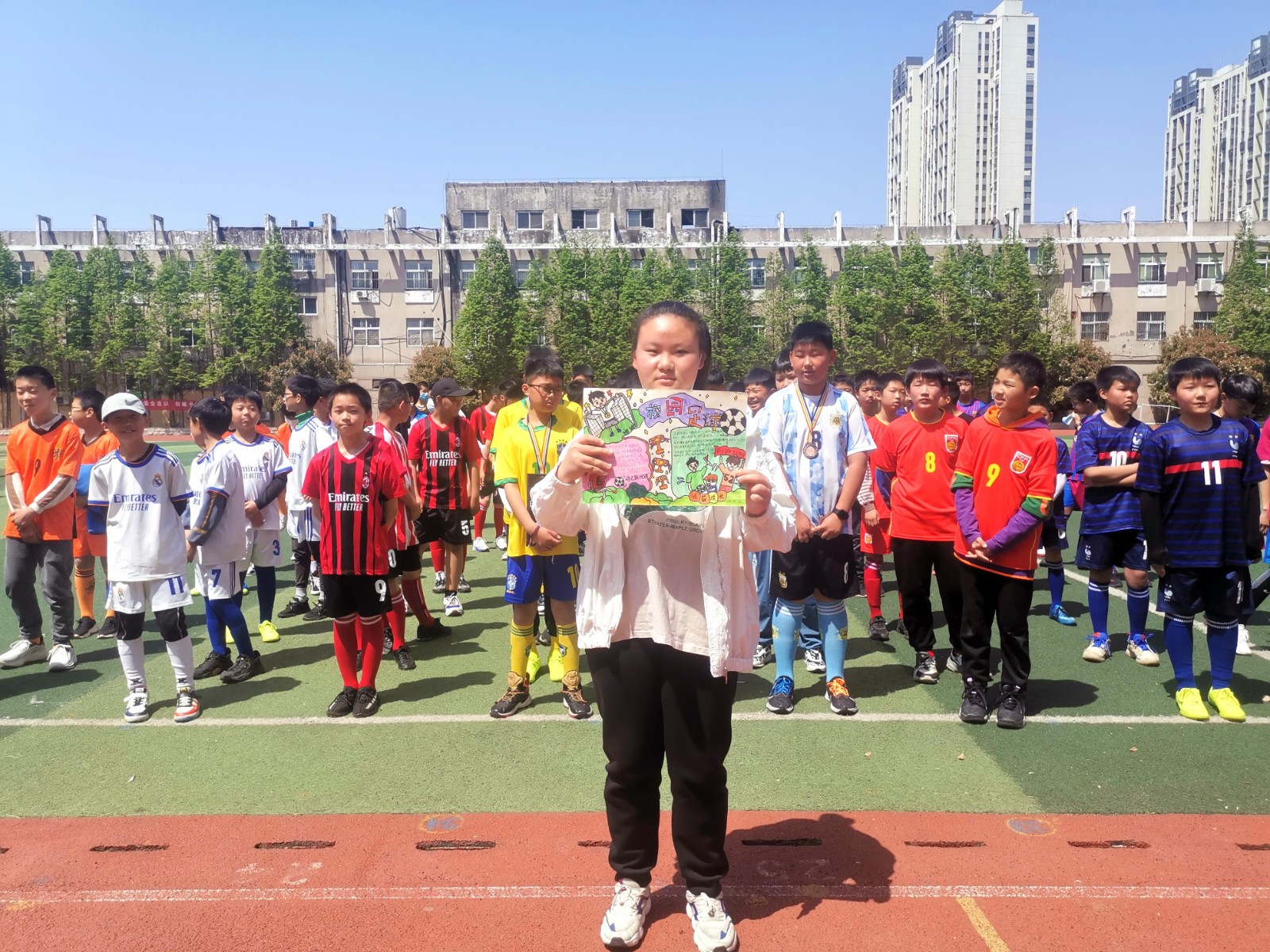 江苏省泗洪县人民路小学足球比赛,旗长杯足球比赛实验小学