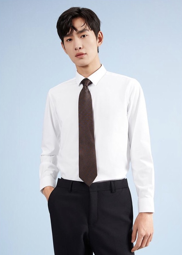 海澜之家男士衬衫穿搭,海澜之家黑衬衫男生高级感禁欲系