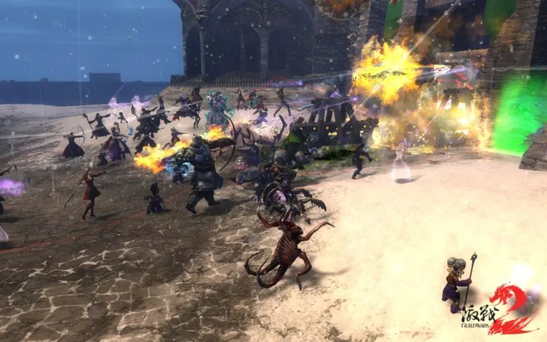 史诗大作游戏,激战2与其他mmo手游的区别