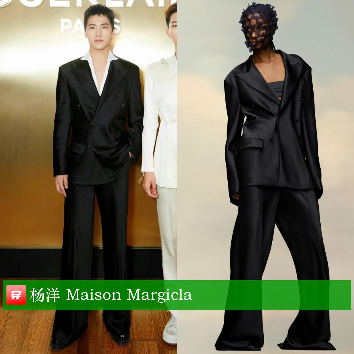 刘亦菲李现穿西装,刘亦菲李现蓝色情侣装照片