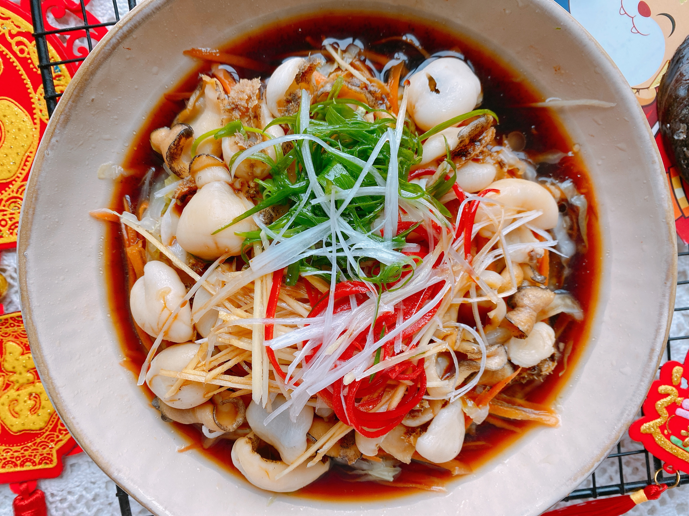 咸香金汤鲍鱼做法,鲜鲍鱼咸香