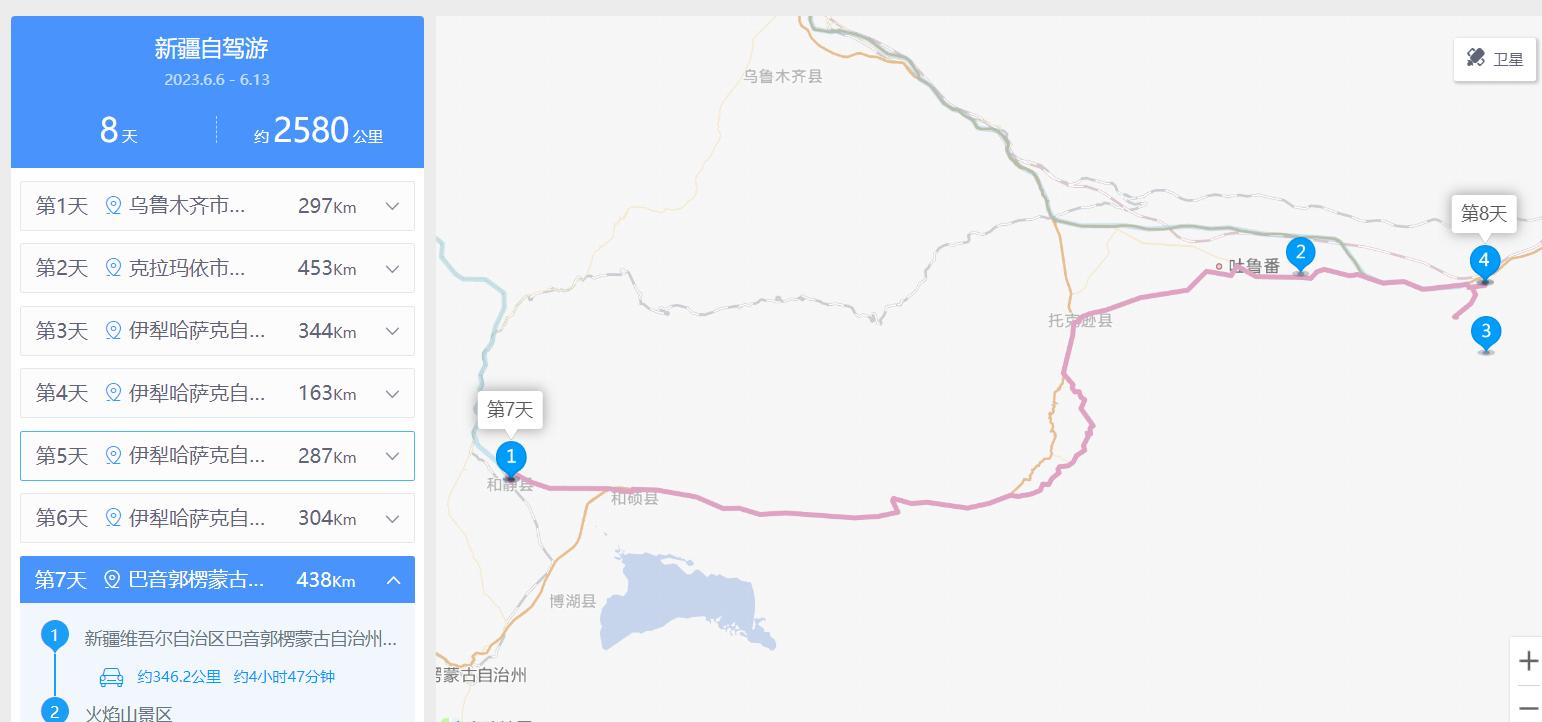 北疆新疆旅游线路,30天全疆自驾游攻略