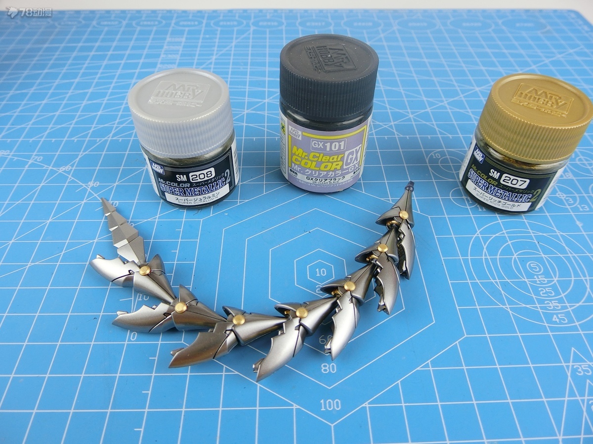 模型怎么做出电镀的效果,模型制作涂装技巧