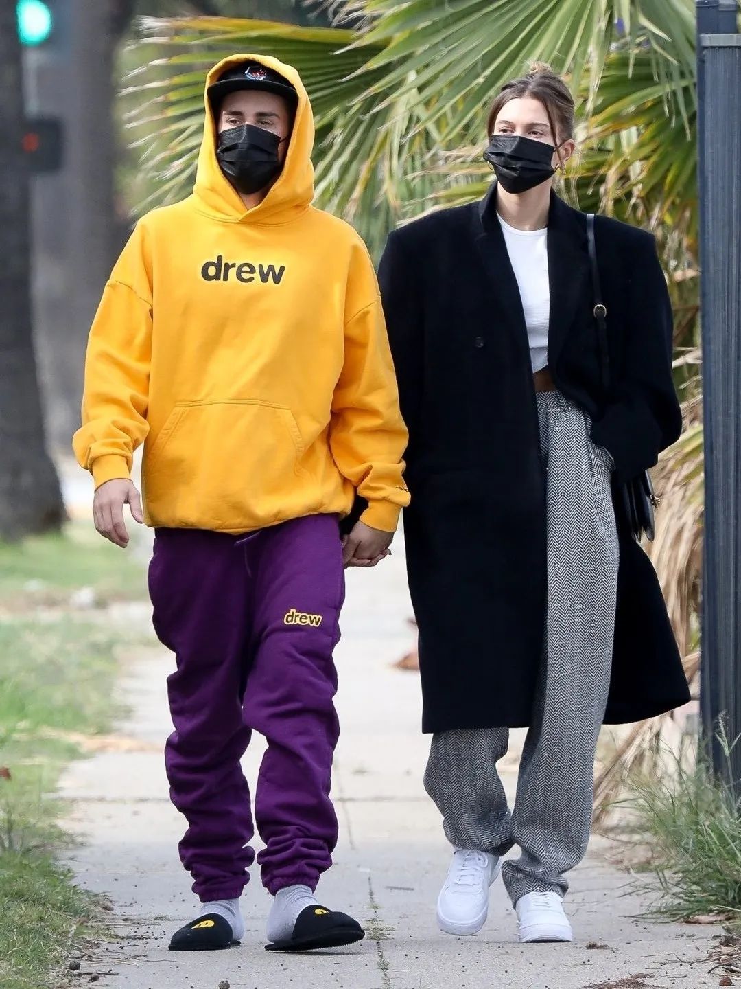 安吉丽娜朱莉大衣,安吉丽娜朱莉的冬季大衣街拍