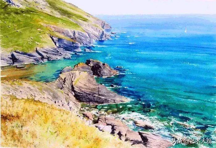 欧美风景水彩画名作,欧洲顶尖水彩大师的风景画欣赏