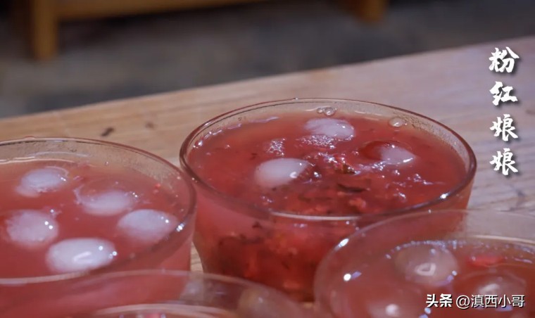 美丽的红宝石石榴,一席一果