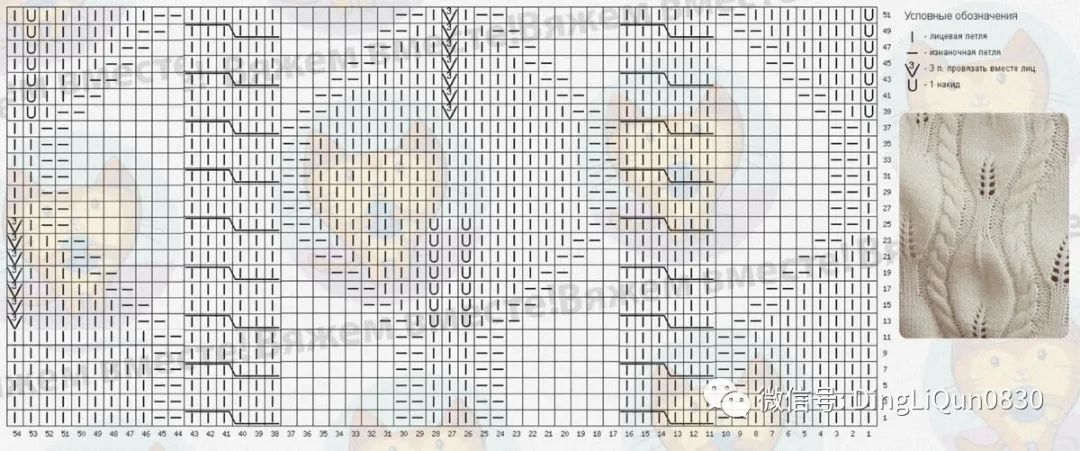 一款好看的针织套头衫花样特别美,套头的镂空针织衫图片