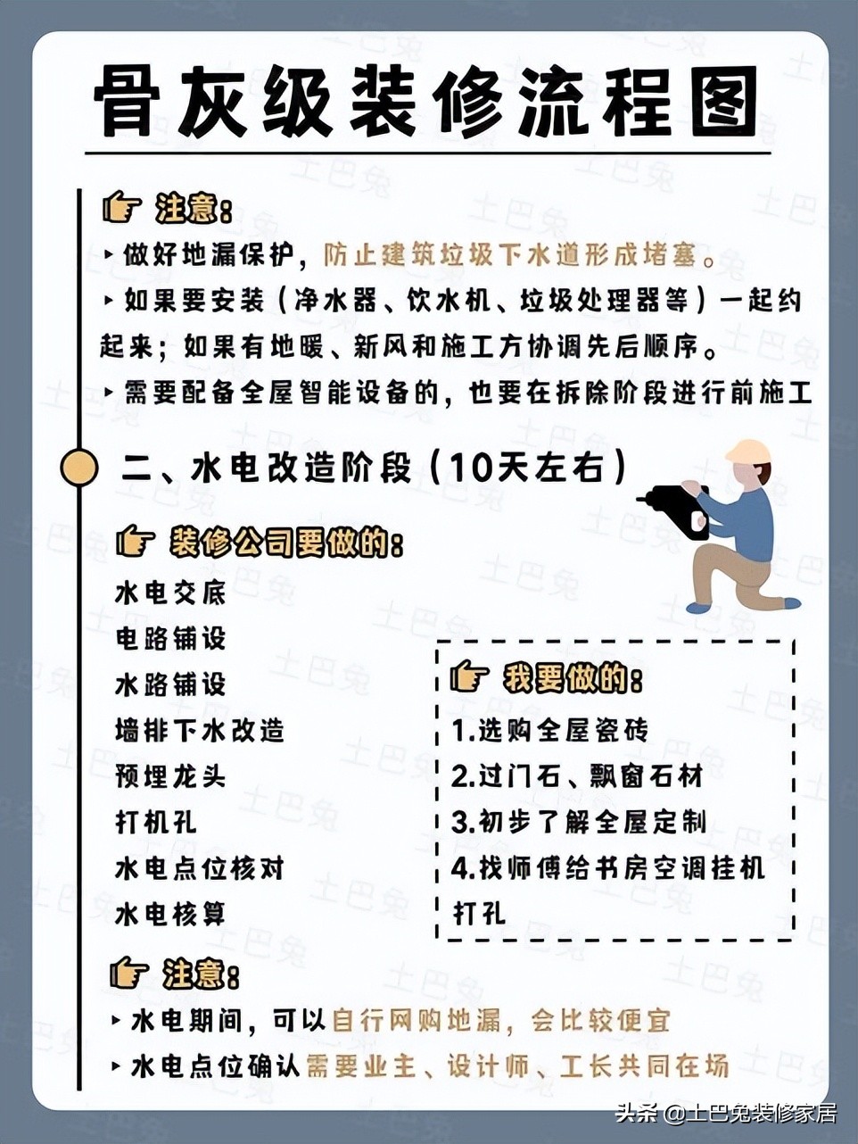 装修全攻略详细讲解,最全最详细的装修流程避坑小指南