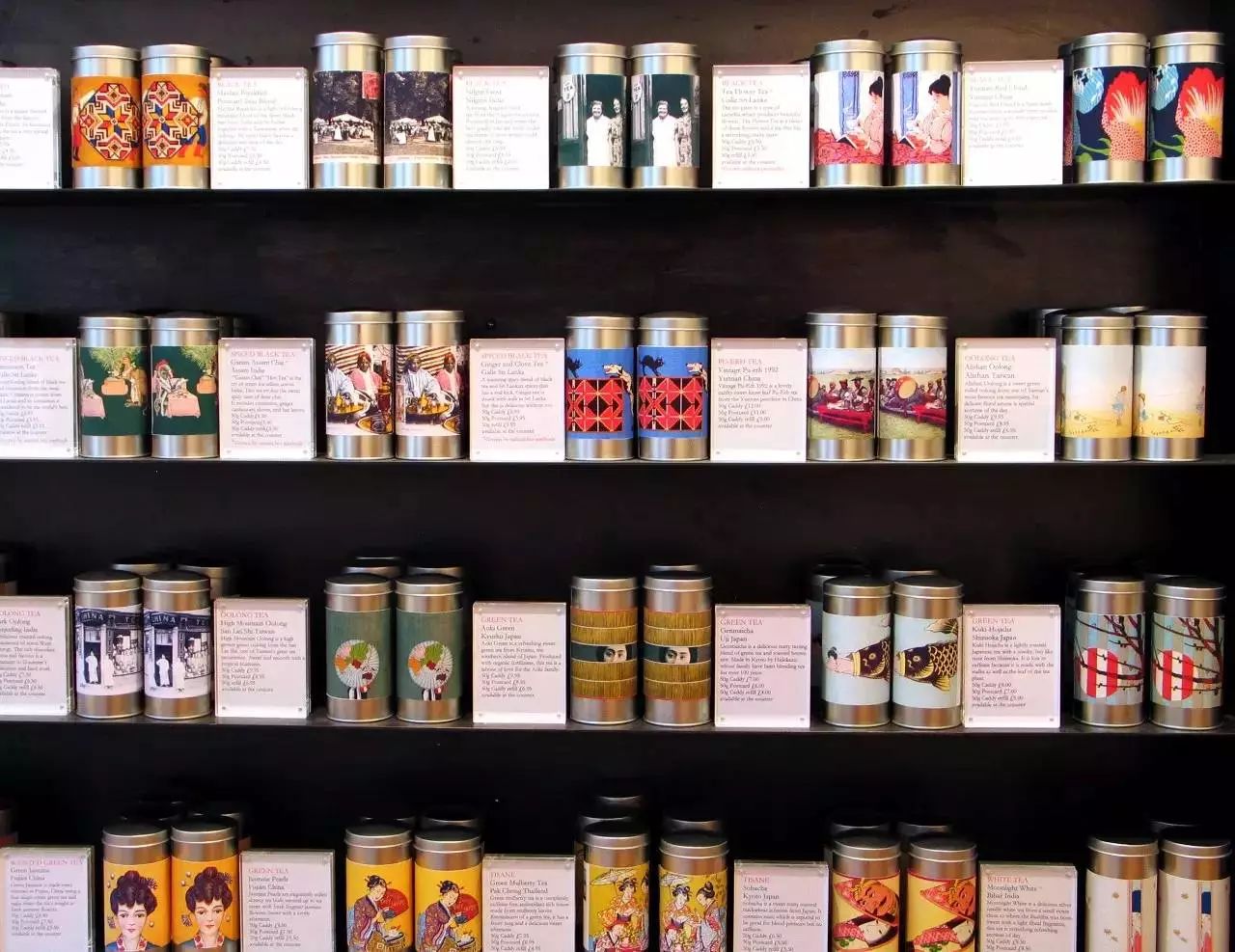 文圣茶说丨英国PostcardTeas茶叶店