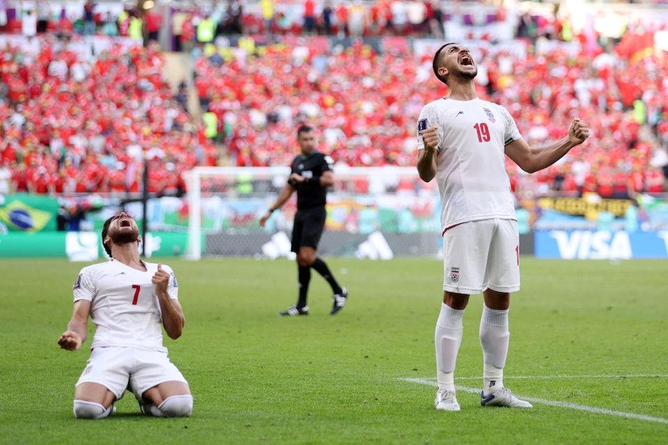 伊朗足球赢了威尔士然后和谁打,世界杯伊朗击败威尔士