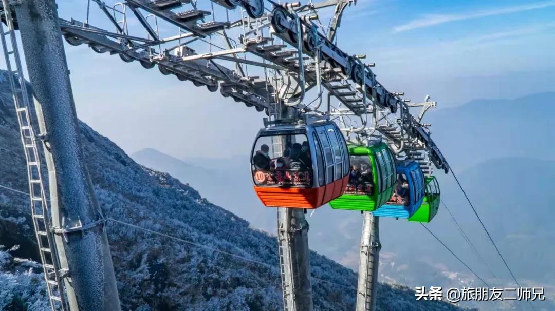 清远金子山旅游攻略看雾凇,广东金子山雪景旅游攻略