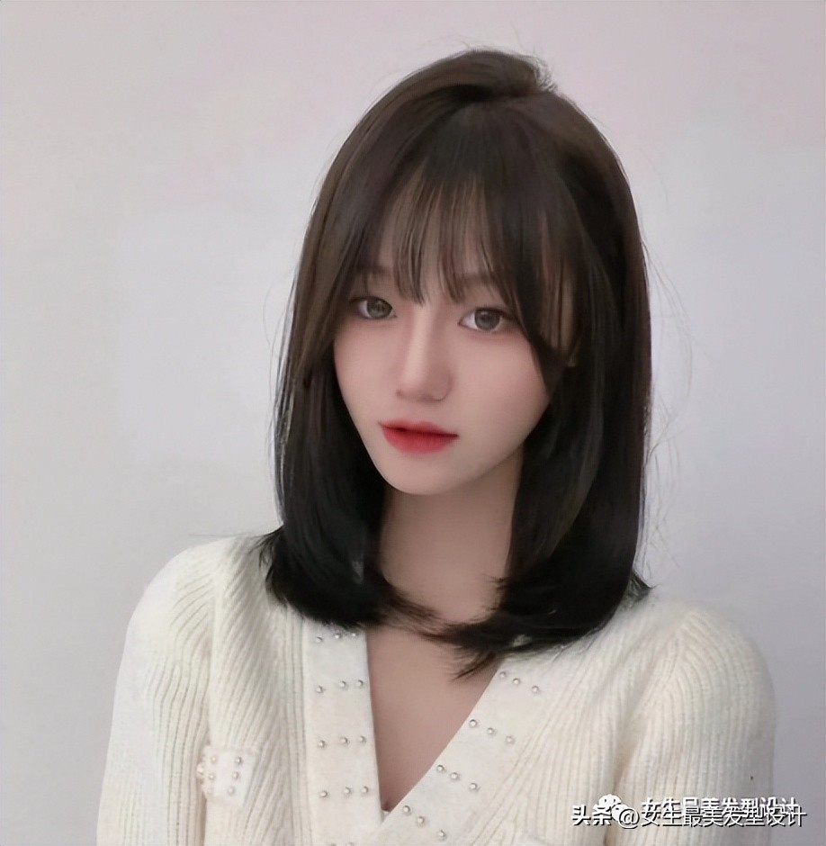 高冷齐肩发又酷又飒图片,超a超飒的女生齐肩短发