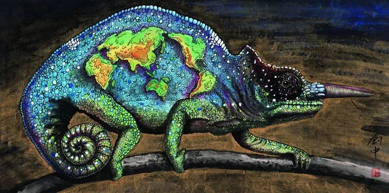 国画的神韵，西画的写实