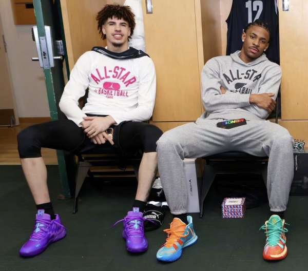 2022全明星战靴,2024年nba全明星名人赛上脚球鞋