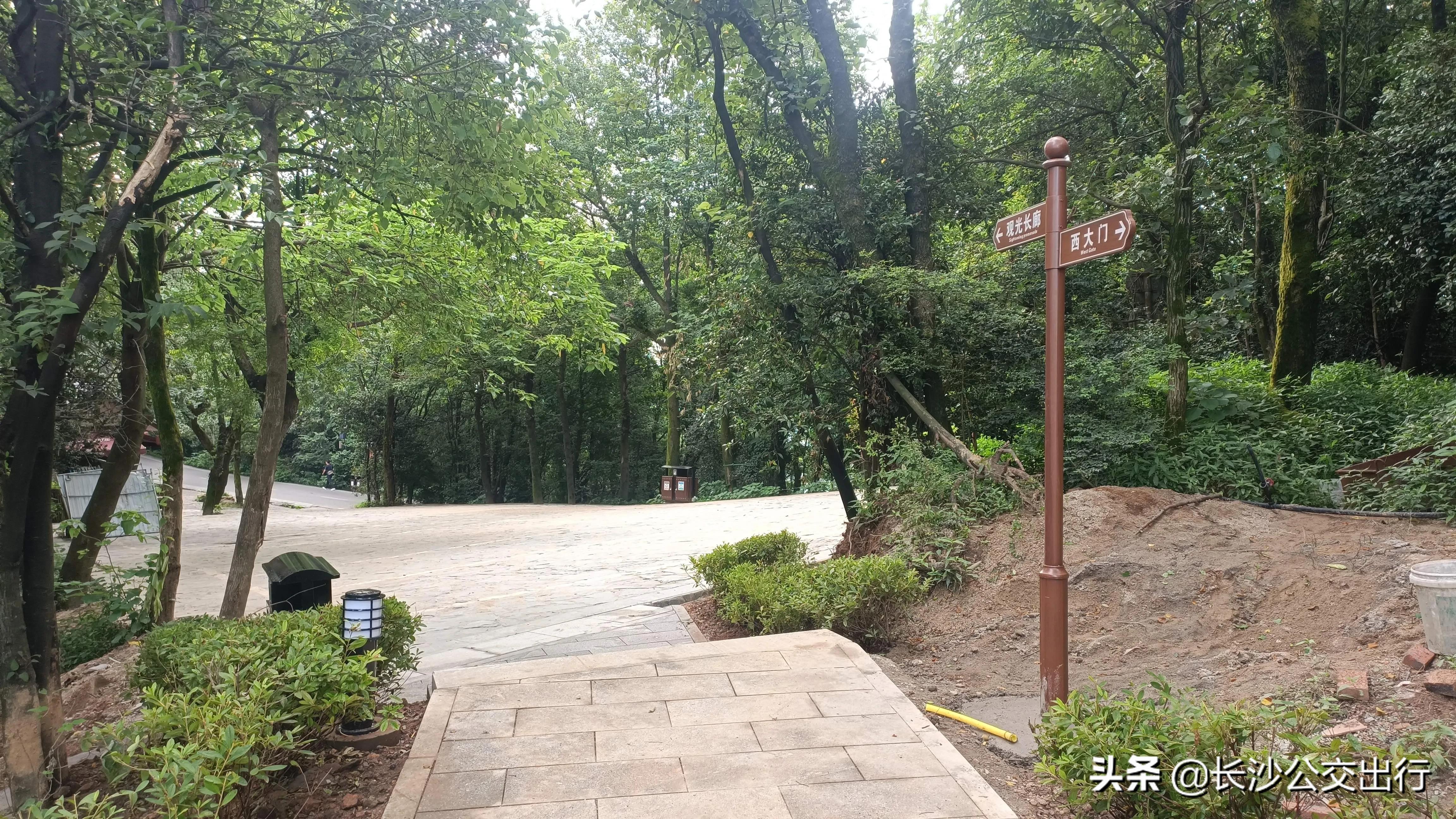 岳麓山从南门爬的攻略,岳麓山东门进南门出旅游攻略