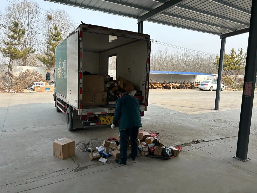 包裹飞进村果蔬运九州济阳区建成536个“快递进村”站点