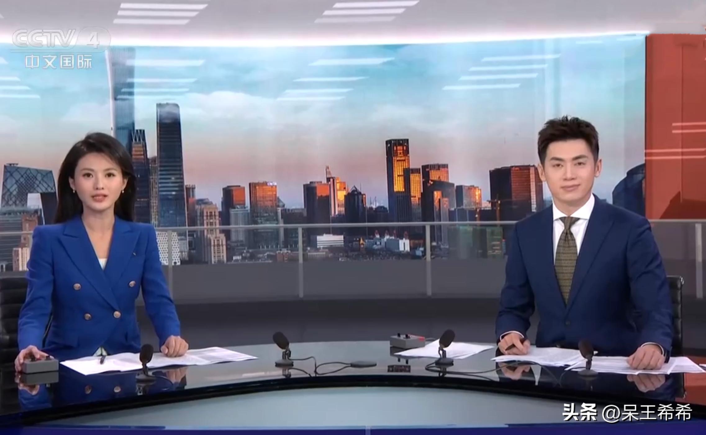 央视国际频道主播排班出现调整，吴鹏主持凌晨档，新面孔岗位调动