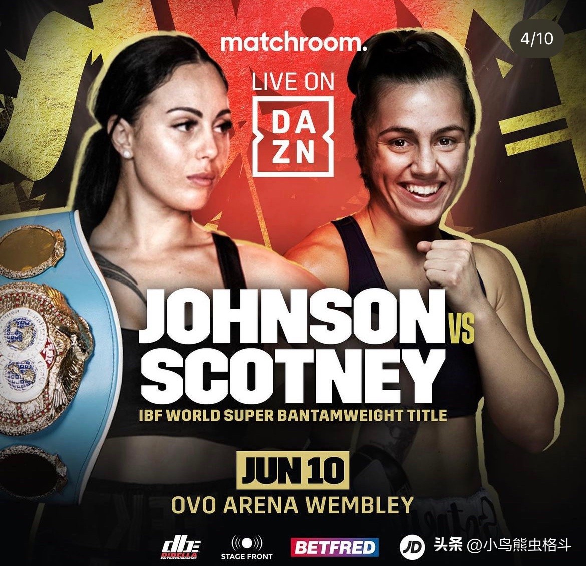 拳击预告,四月拳击赛事预告