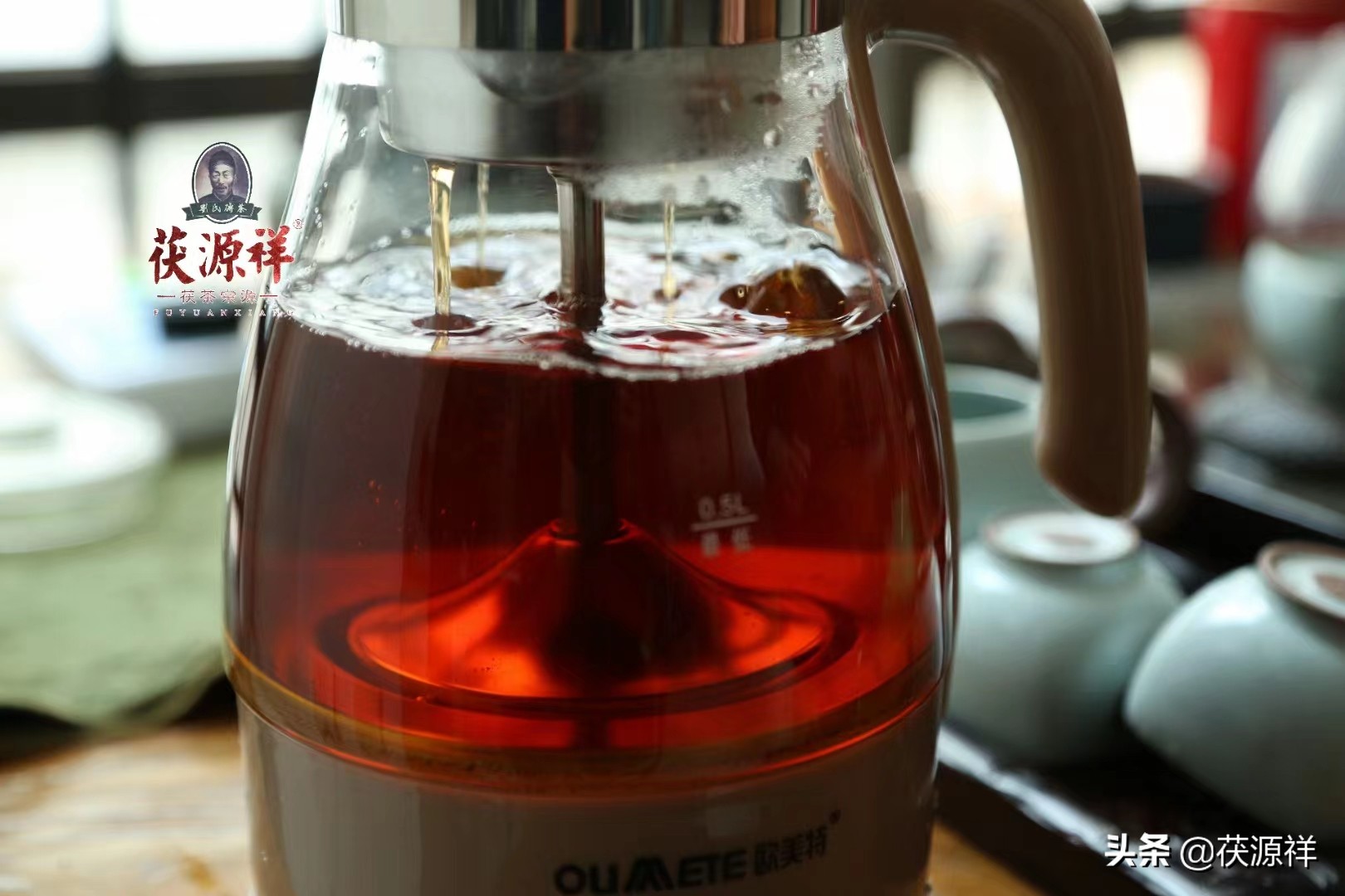 茯茶自创茶艺,茯茶文化知识