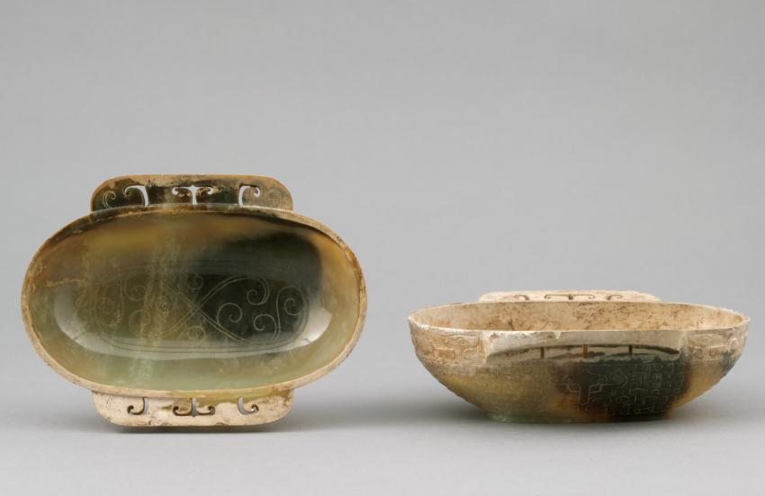 陕西历史博物馆馆藏石峁古城玉器,苏州博物馆馆藏老玉器