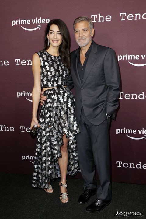 乔治克鲁尼与妻子阿迈勒,好莱坞巨星乔治克鲁尼老婆