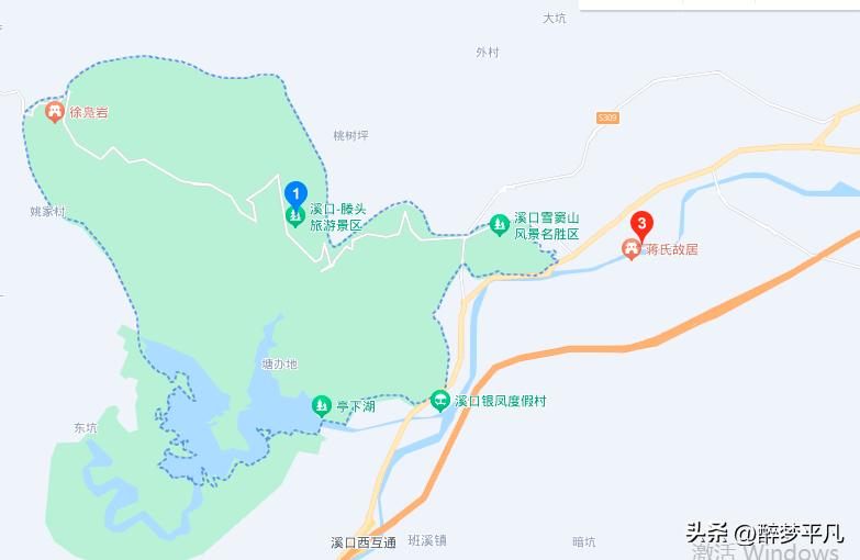 溪口滕头旅游景区真实照片,溪口风景区5a宁波市