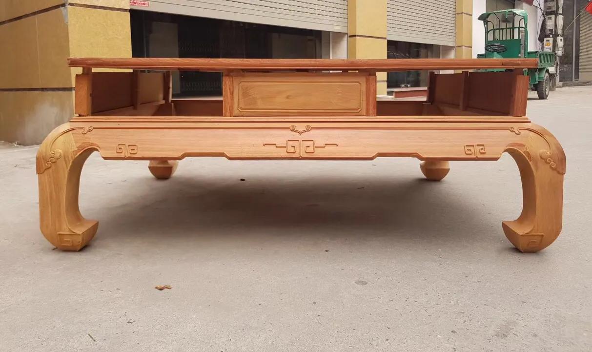 缅甸花梨生胚宝座六件套沙发,缅甸花梨沙发富贵满堂六件套