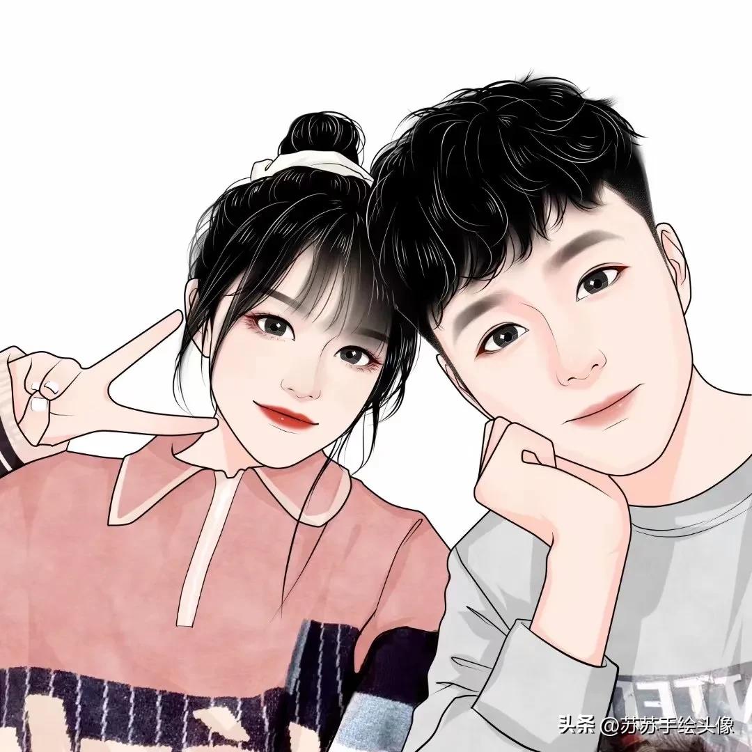 cp头像情侣一男一女两张动漫可爱,高清动漫cp头像情侣一左一右霸气