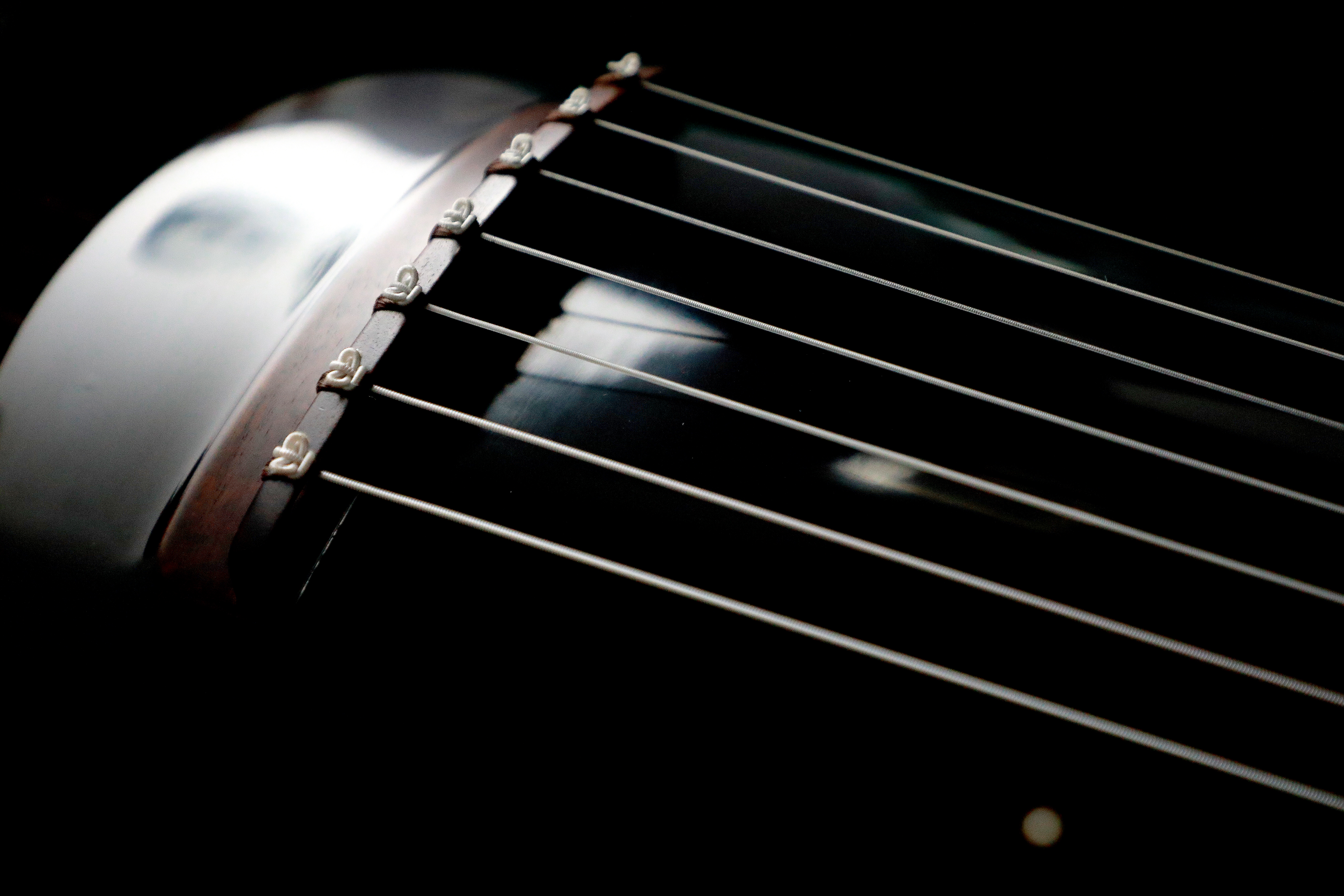 古琴的结构和使用方法,古琴图解