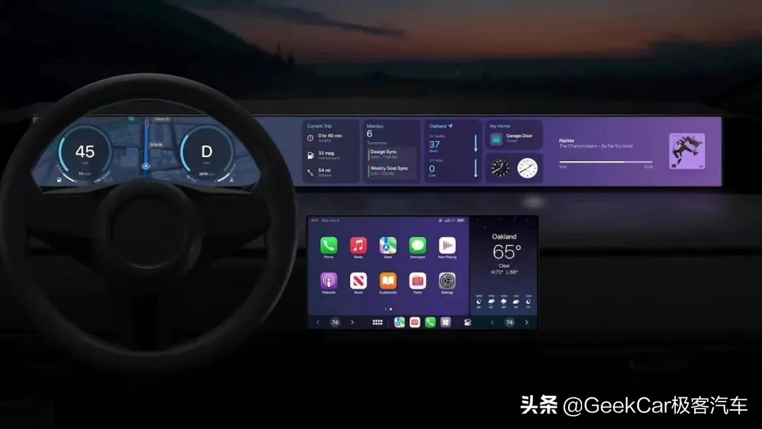 苹果carplay新版实车演示,最新苹果carplay支持哪些车