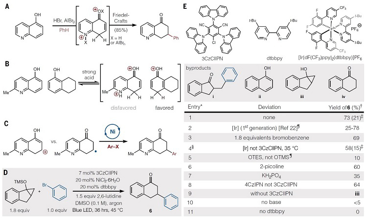 自由基偶联，瓣蕊花生物碱全合成变简单