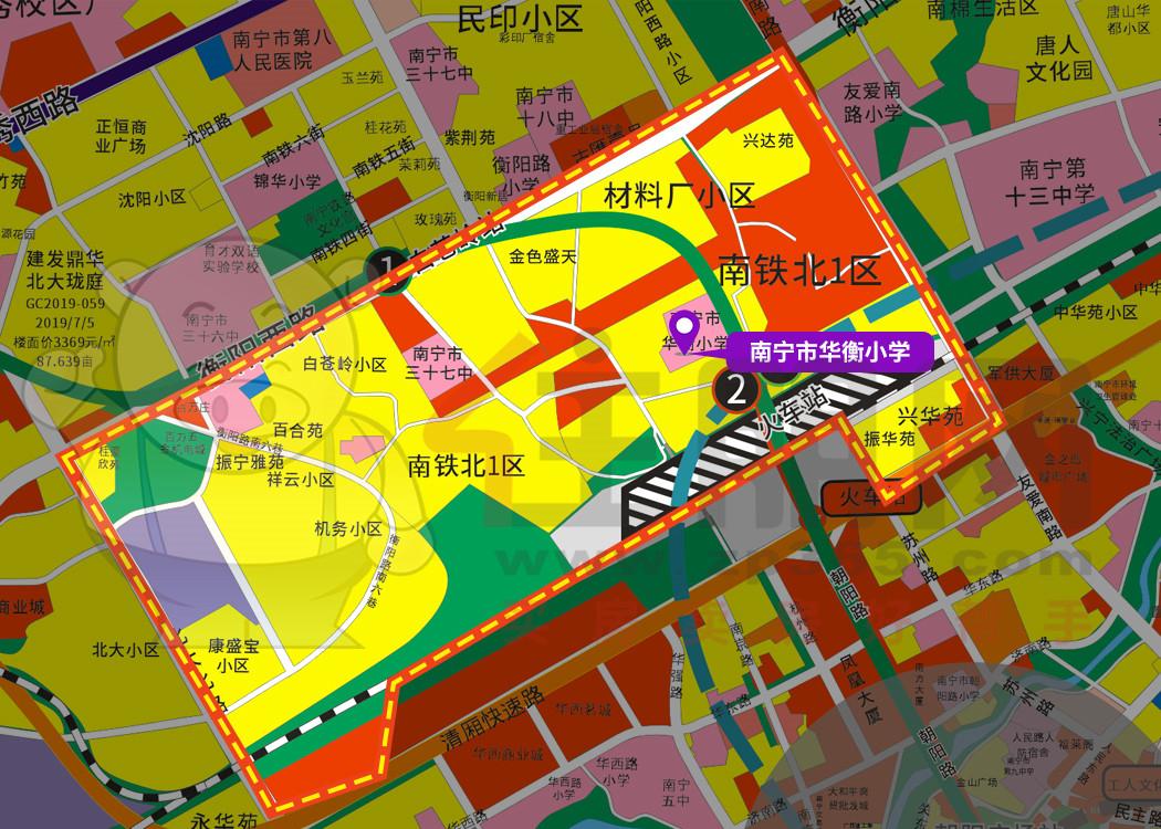 西乡塘区小学地段划分,2021西乡塘区小学划分