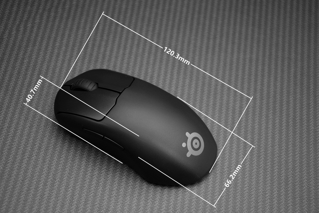 赛睿PrimeMiniWL无线游戏鼠标,平替GPW