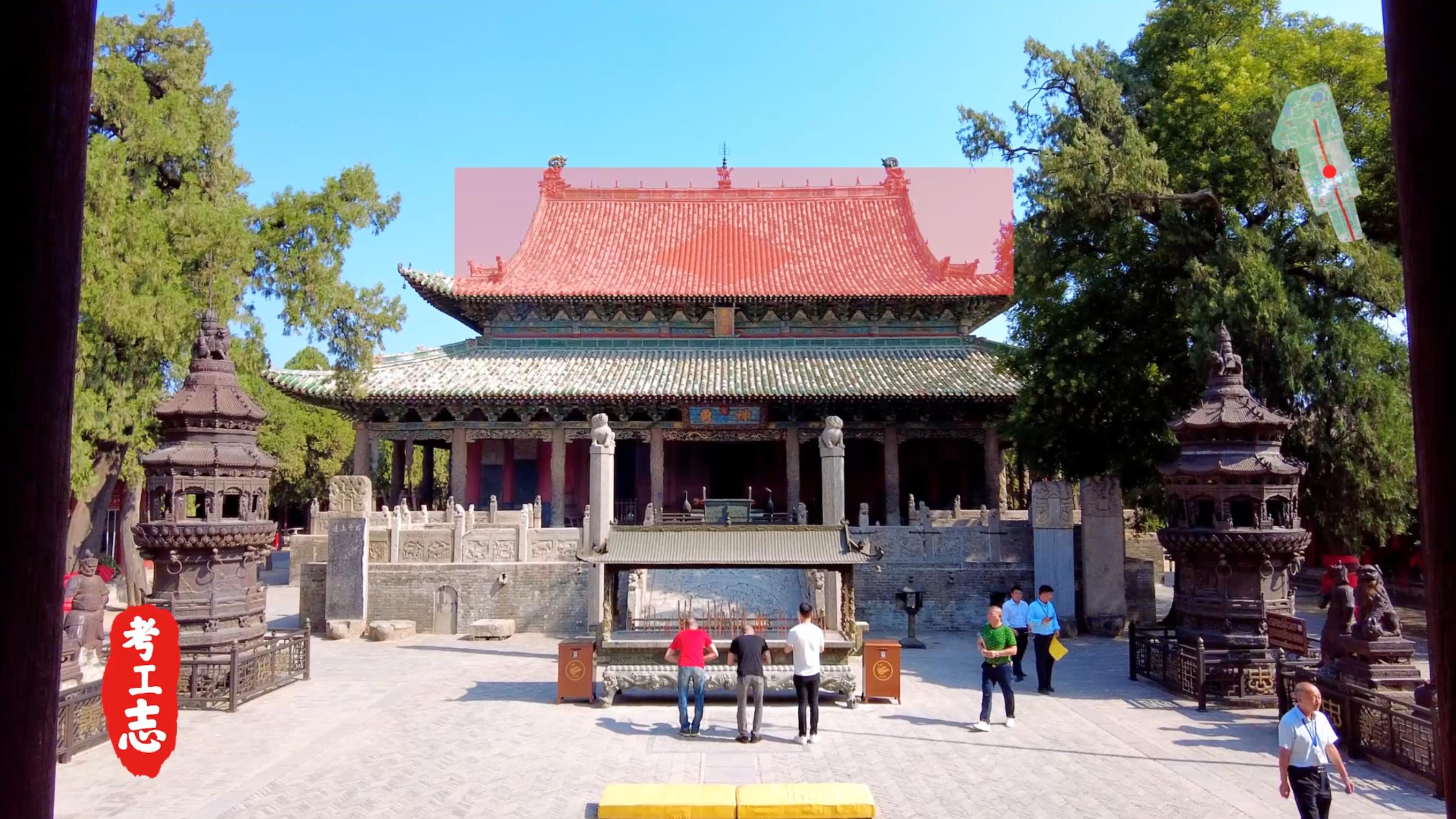 关公故里关帝庙图片,关公老家的武庙