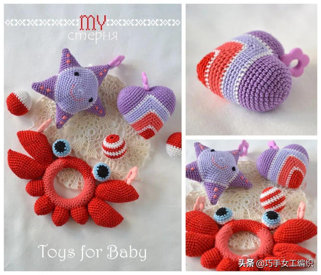 钩出超可爱迷你小玩偶,钩出超可爱的迷你小玩偶