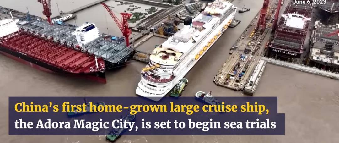 印度人看中国大型邮轮,国外评价国产大型邮轮