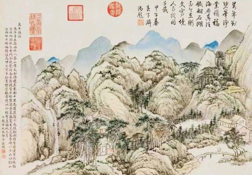 男子花10万块买下12幅画,男子花12000买的一幅画