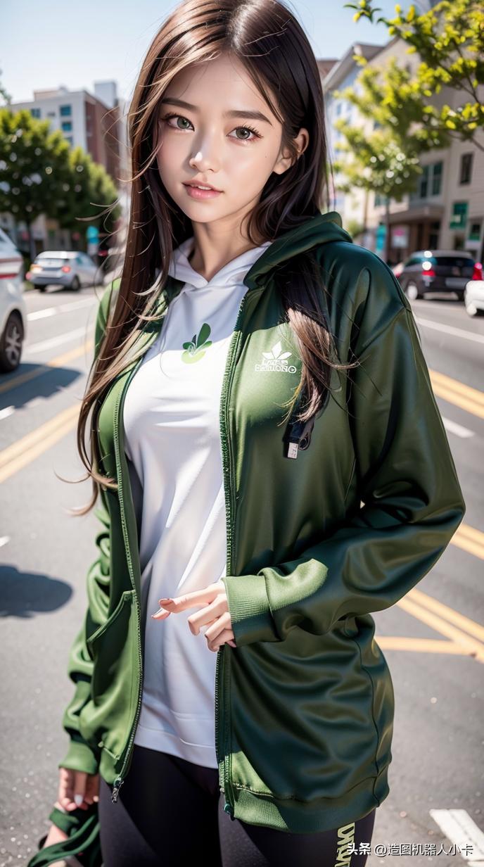 绿衣美女壁纸,ai美女壁纸横屏高清4k