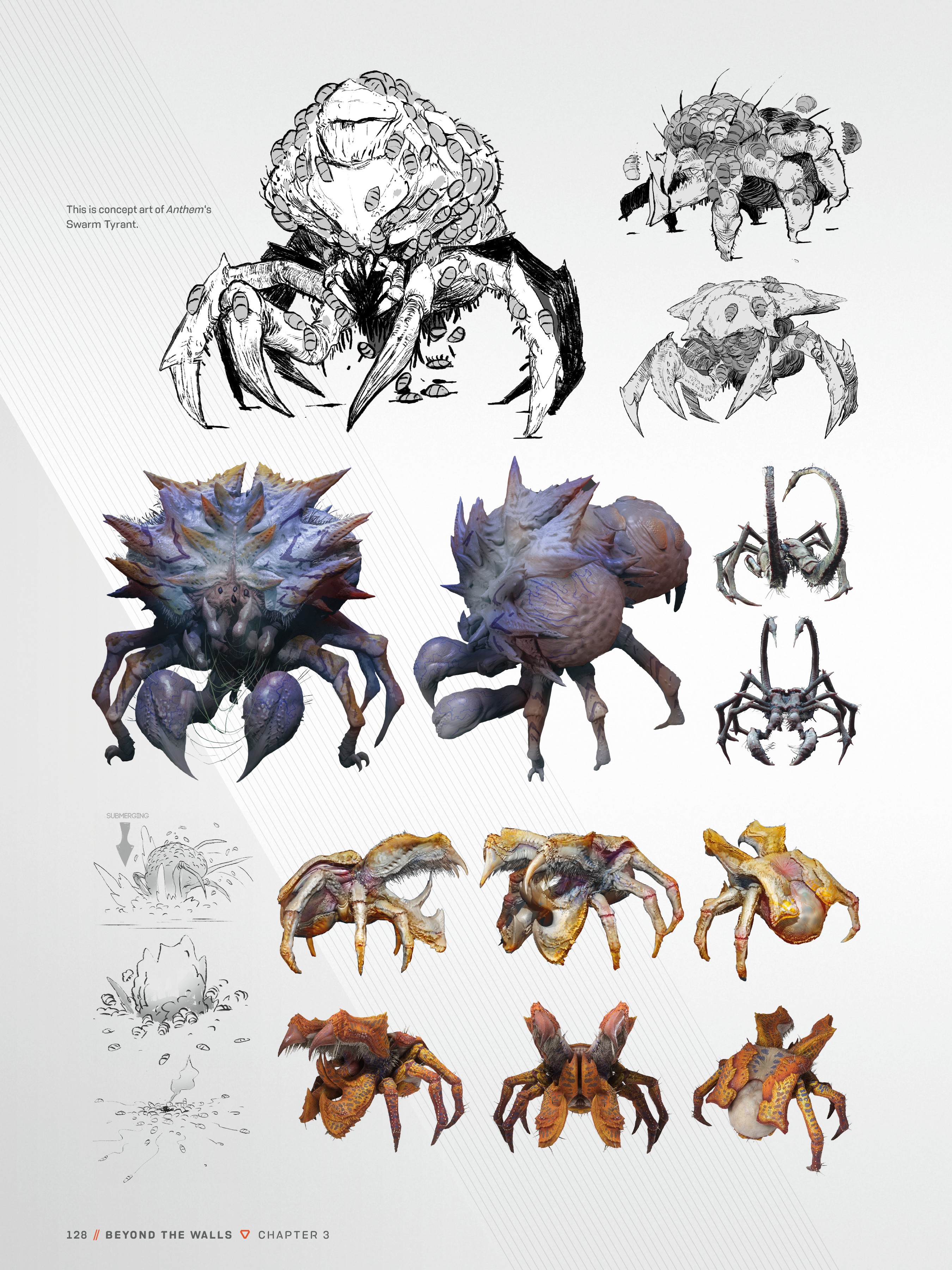 科幻怪与机械战甲的圣歌｜游戏TheArtofAnthem官方艺术设定集