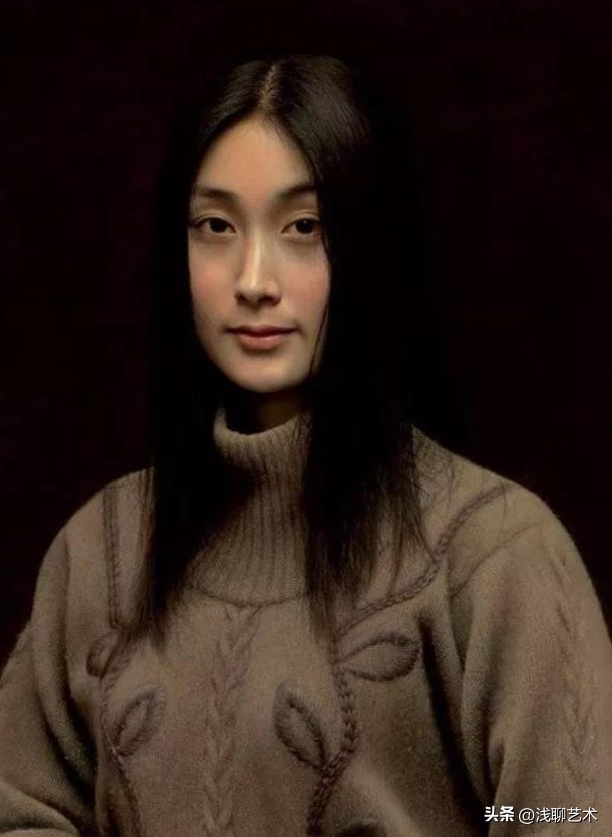 写实派人物画欣赏,超写实主义绘画国内的画家