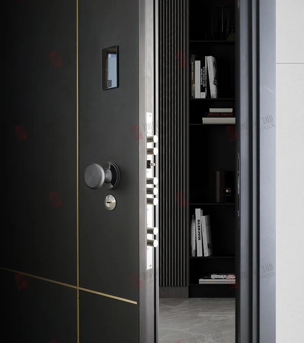 迦南门业新款,迦南新派门业