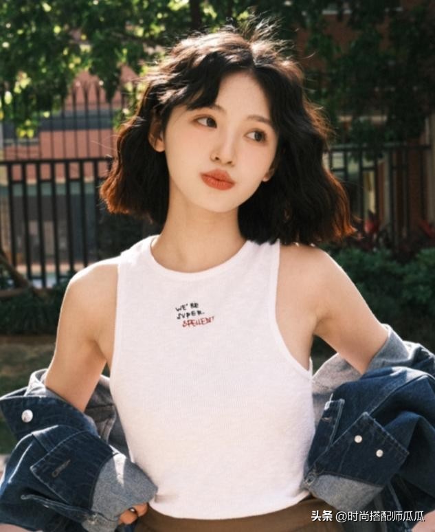 脸圆黑长直怎么烫发尾好看,慵懒烫发2022年最适合女神的烫发