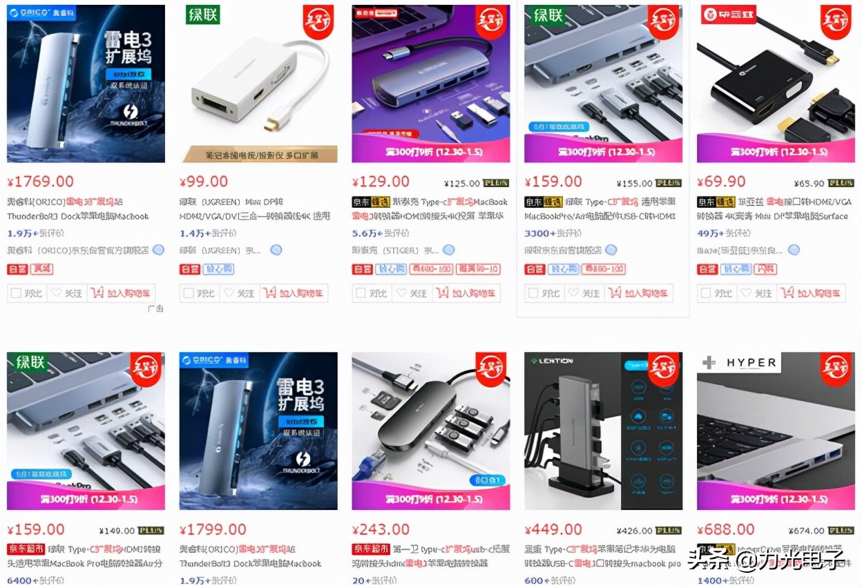 全功能type-c和雷电3有什么区别,mac雷电3接口和typec区别