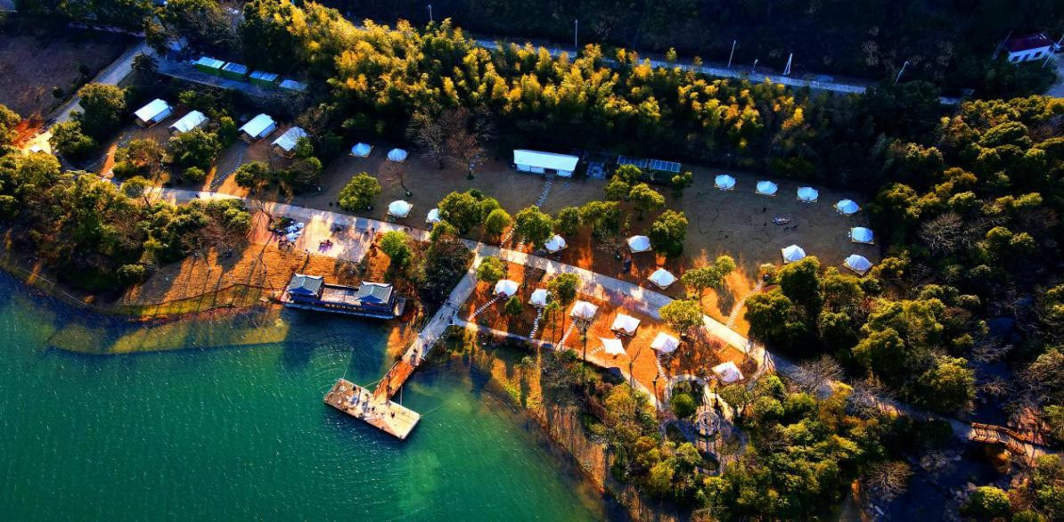 宁波九龙湖景观,宁波九龙湖湖畔