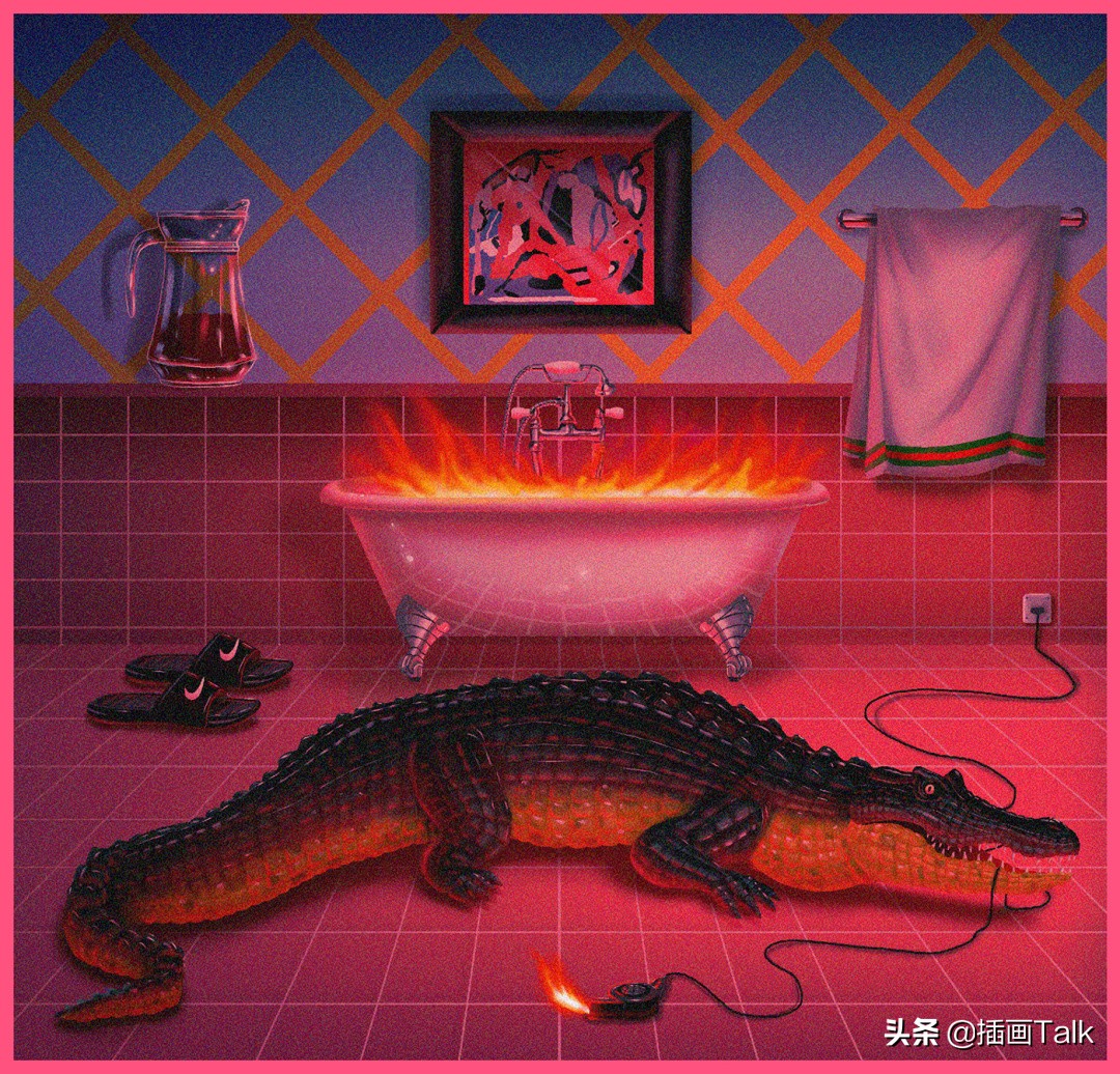 瑞士插画师DexterMaurer，微妙的和谐感