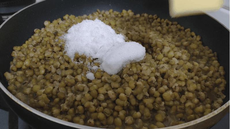 不用开酥的绿豆饼,不用烤箱做的绿豆饼